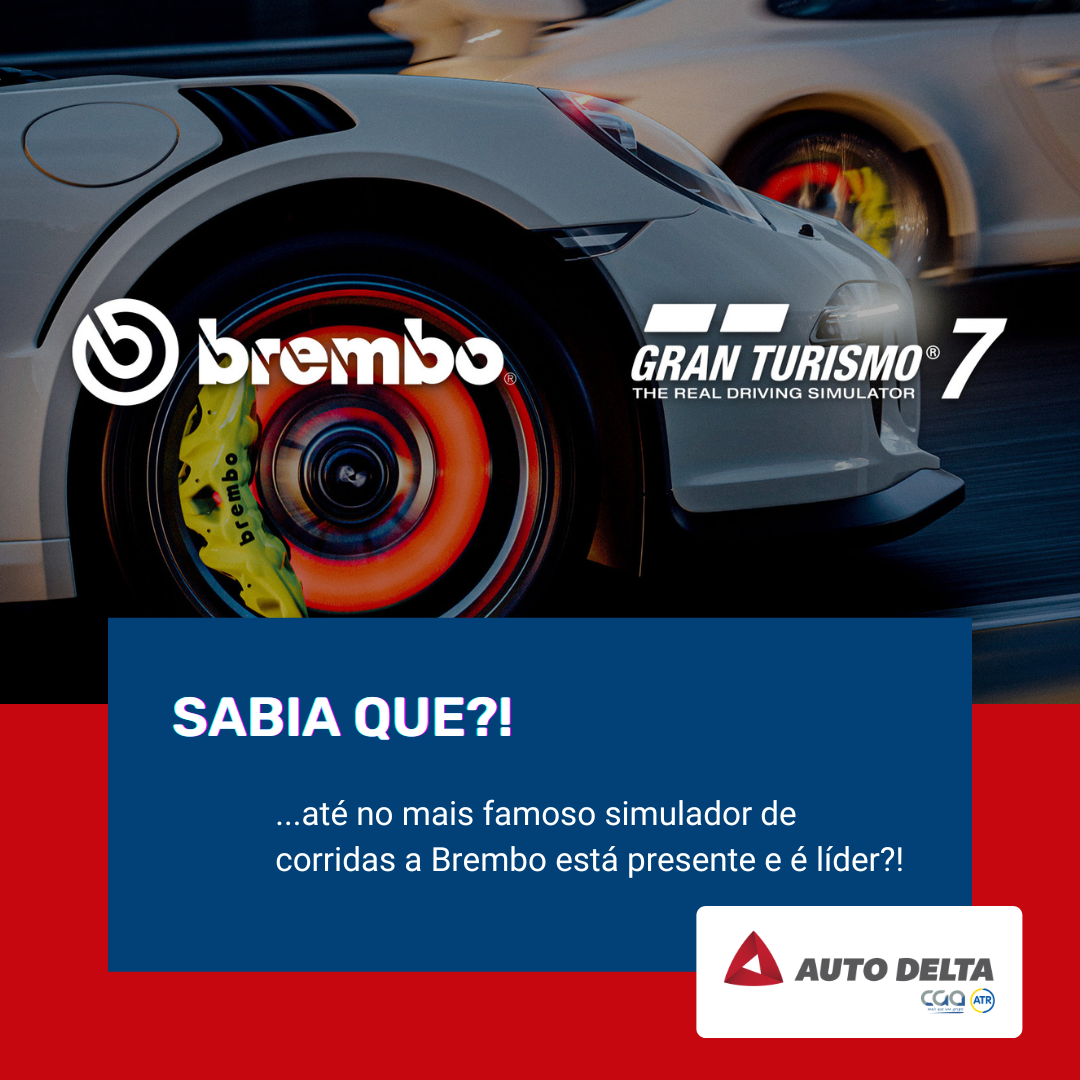 Sabia que a Brembo está no Gran Turismo 7